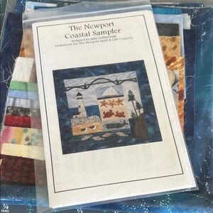 The Newport Coastal Sampler Quilt Kit